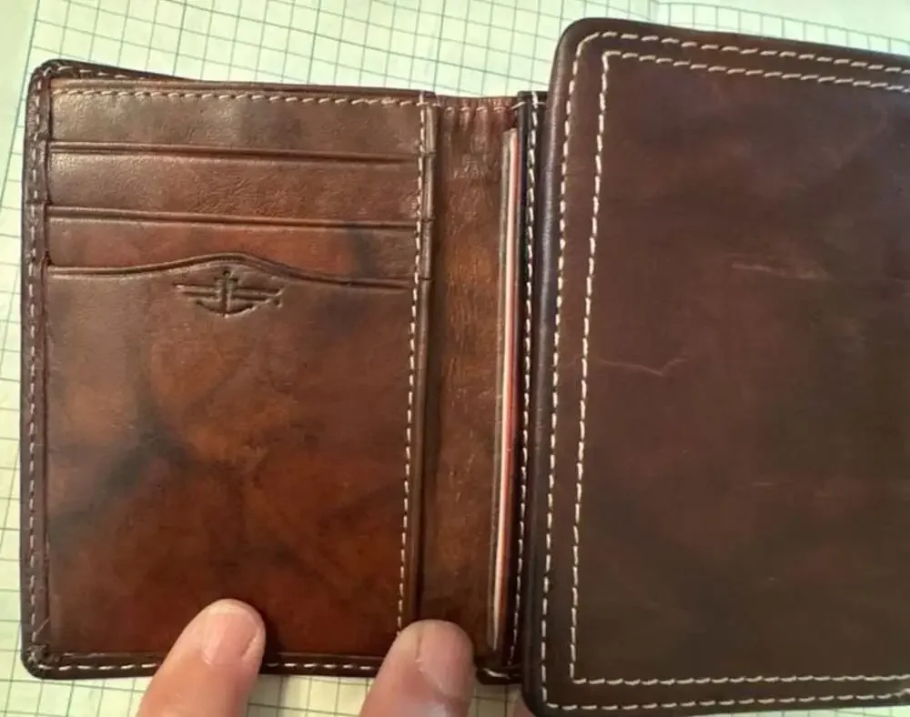 Dockers brown leather